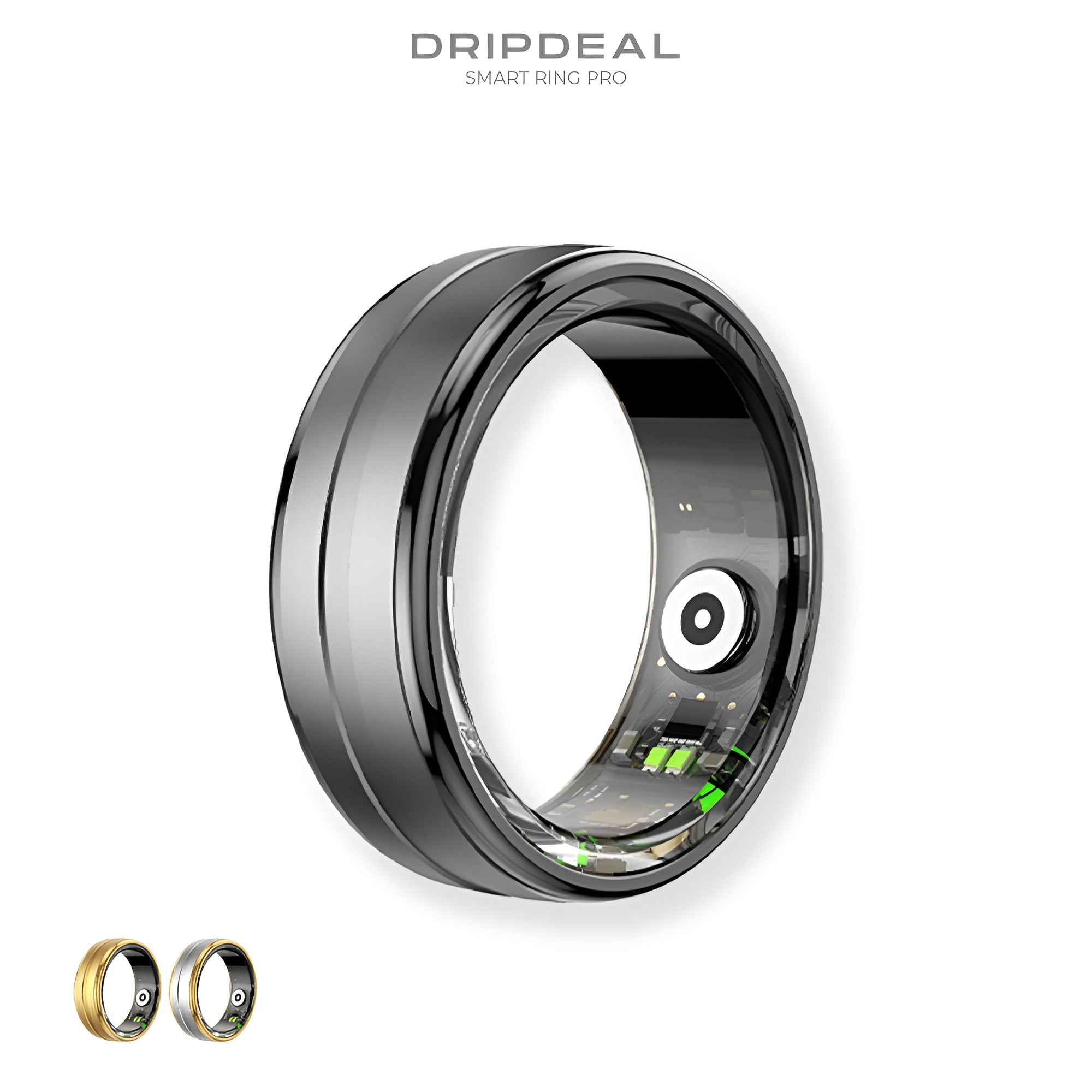 Dripdeal Smart Ring Pro™ – Schlaf Tracker, Fitness Ring, Health Ring ohne Abo