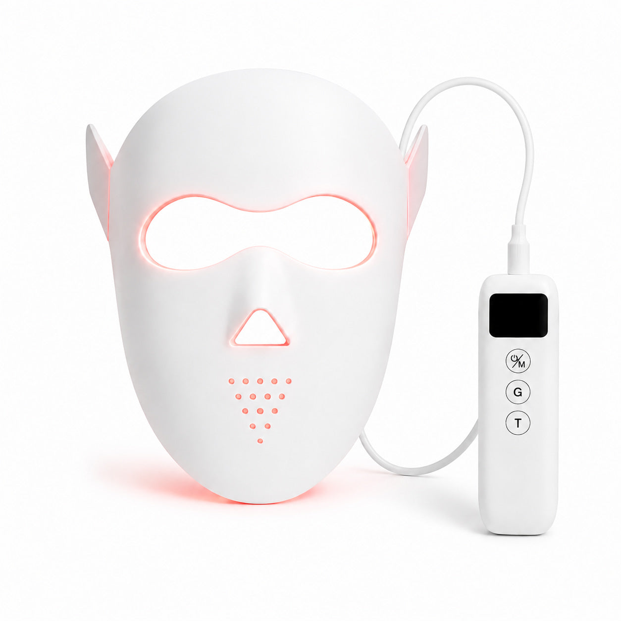 Purevia Glow 3D Elite LED Maske – Lichttherapie Gesichtsmaske für Akne & Anti-Aging
