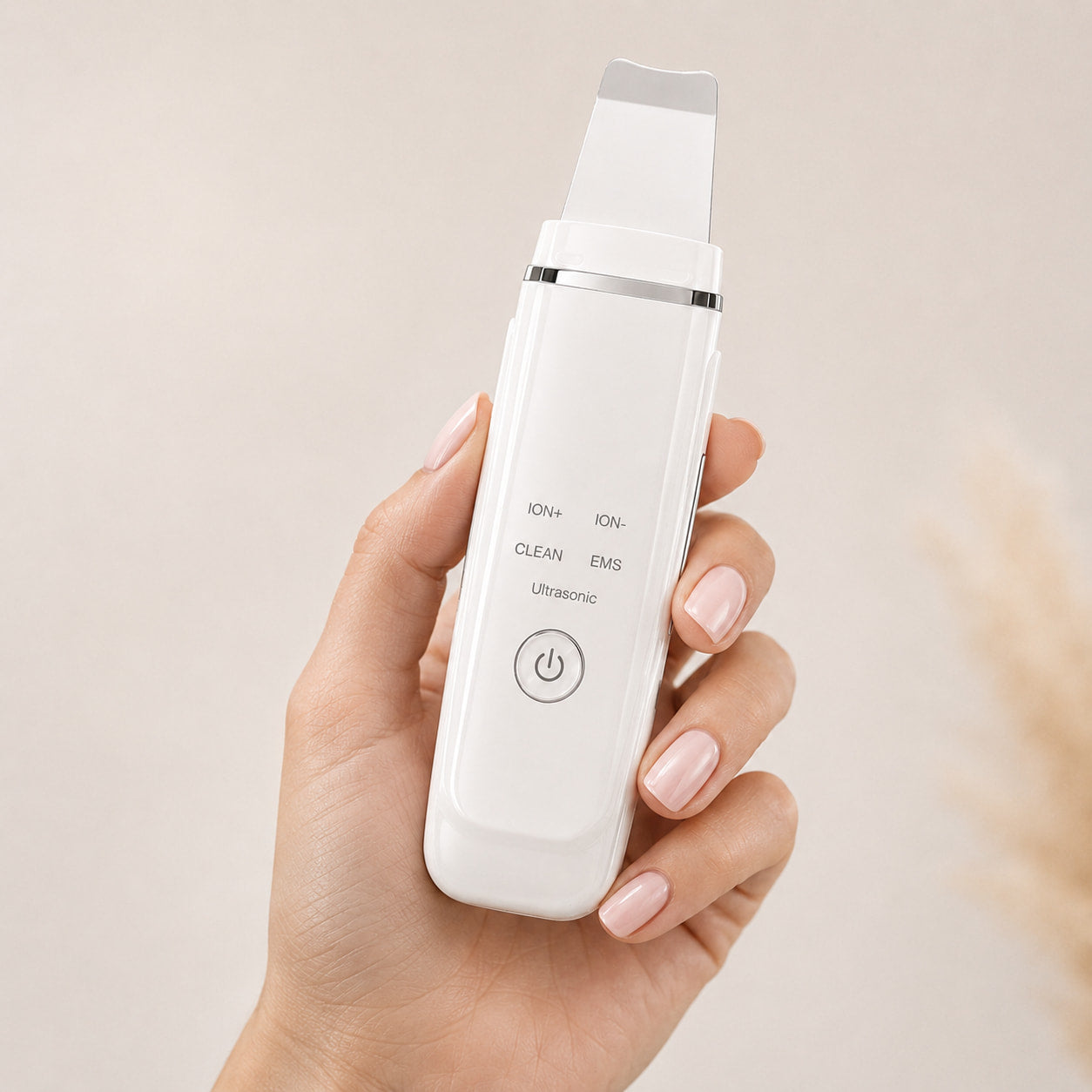 GLOWA Pure – 4-in-1 Ultraschall Gesichtsreiniger mit EMS Lifting & LED-Lichttherapie