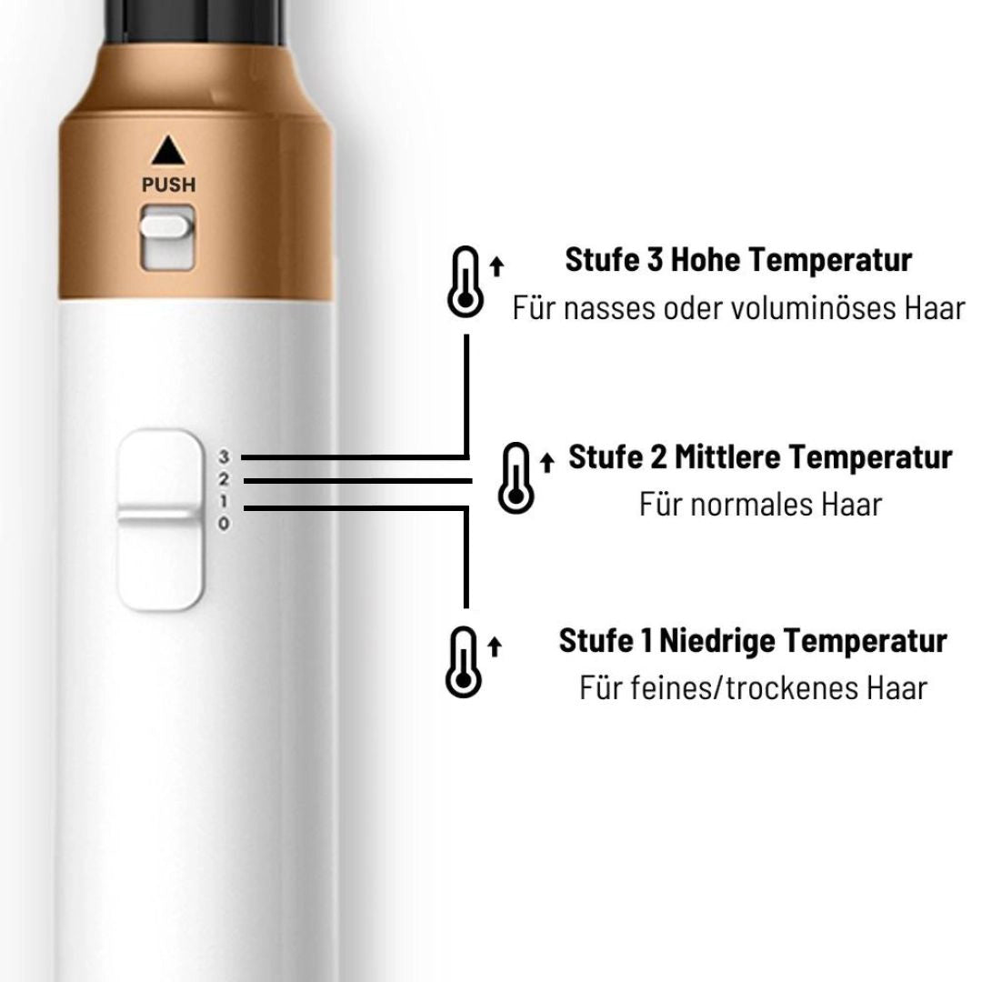 5 in 1 Hairstyler Locken, Glätten & Trocknen mit Coanda Effekt