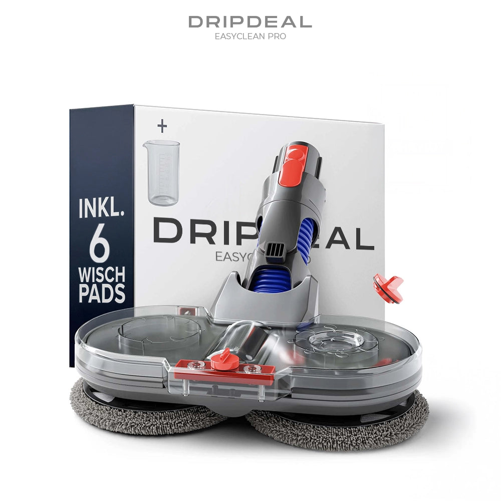 EasyClean Pro – 2in1 Wisch- und Saugaufsatz für Dyson Staubsauger | Dripdeal