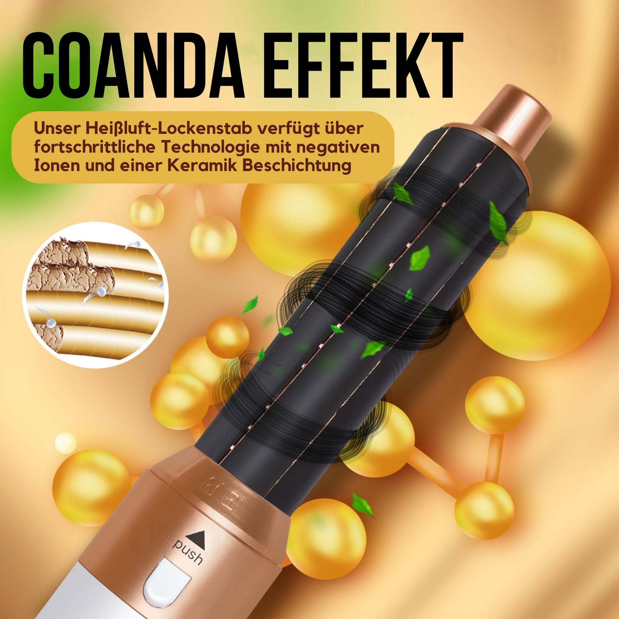 5 in 1 Hairstyler Locken, Glätten & Trocknen mit Coanda Effekt