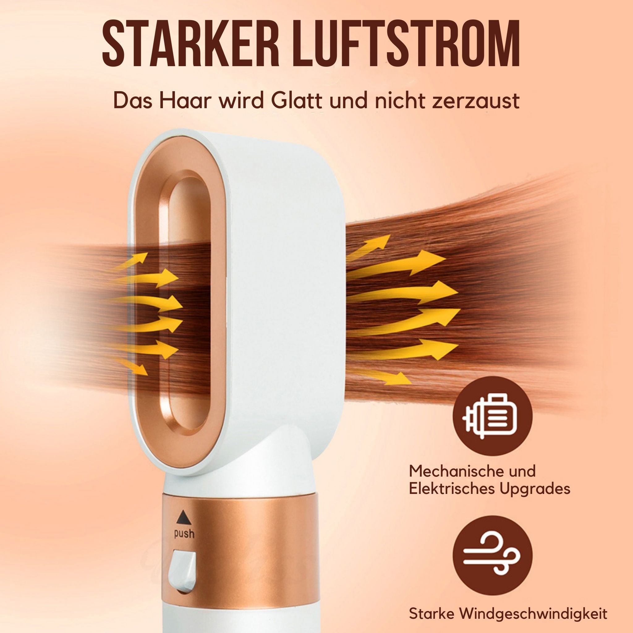 5 in 1 Hairstyler Locken, Glätten & Trocknen mit Coanda Effekt