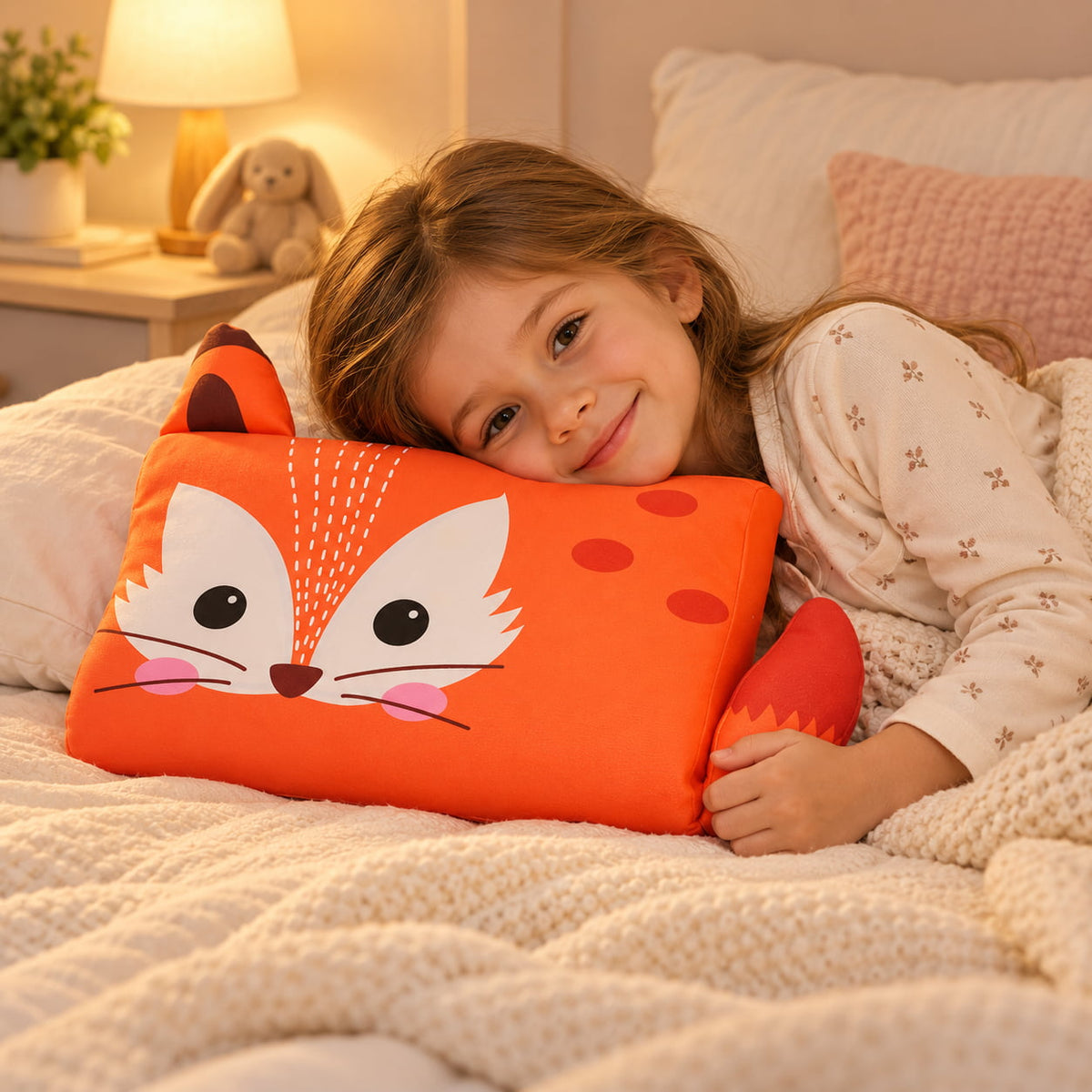 Kinderkissen Dripdeal KuschelNest – Memory-Schaum mit Tiermotiv