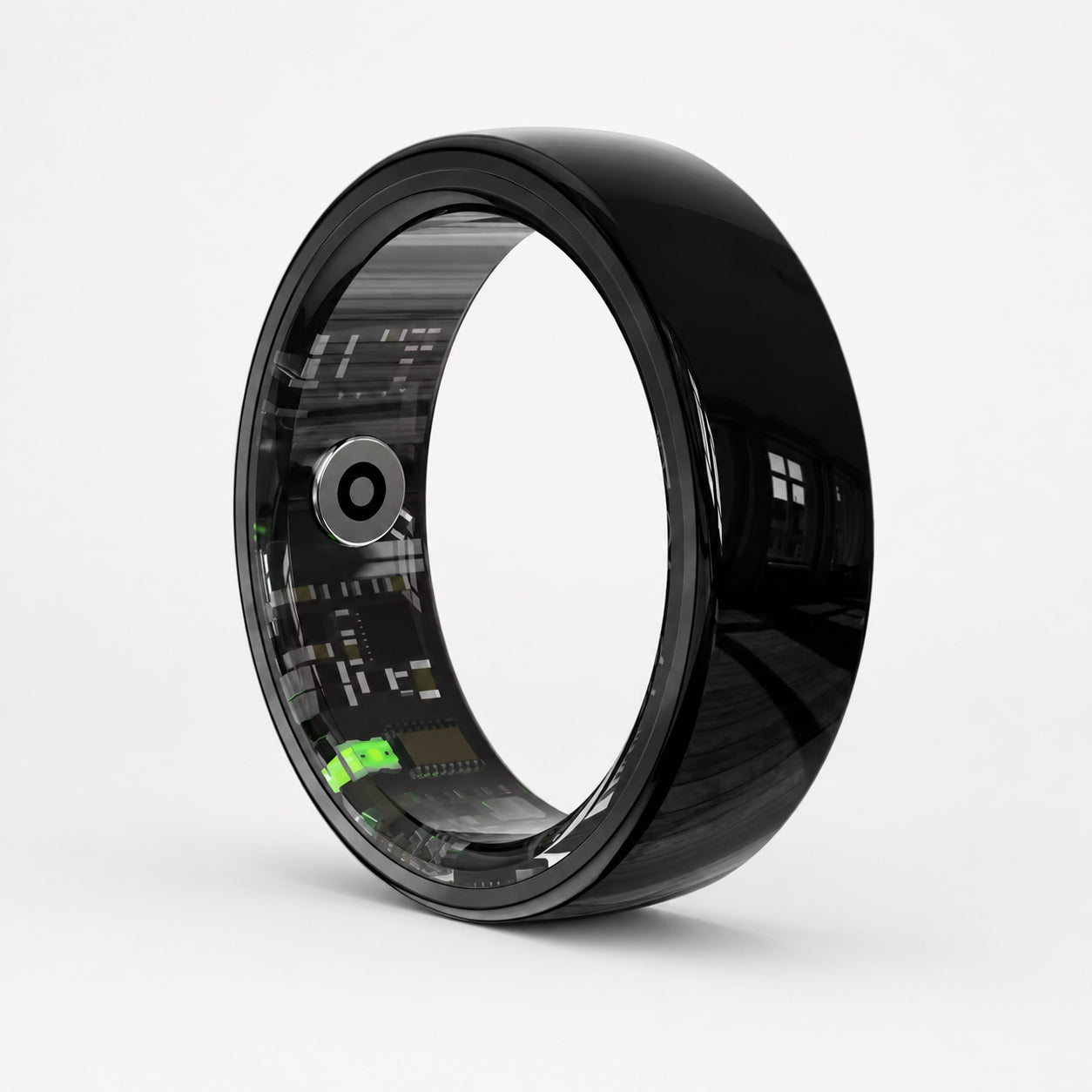 SyncRing – Keramik Smart Ring | Schlaf Tracker, Fitness Ring, Health Ring ohne Abo