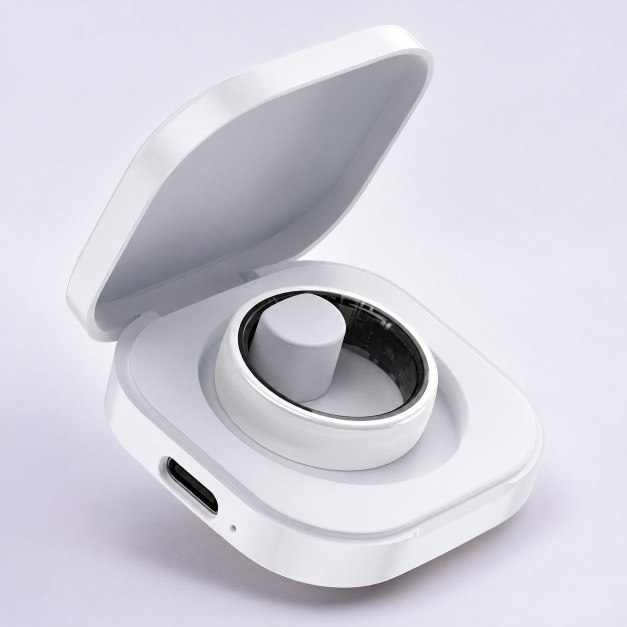 SyncRing – Keramik Smart Ring | Schlaf Tracker, Fitness Ring, Health Ring ohne Abo