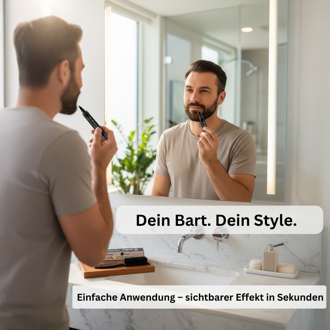 Bartfüllstift & Styling-Set - DripDeal™ | Bartverstärker & Styling-Tool