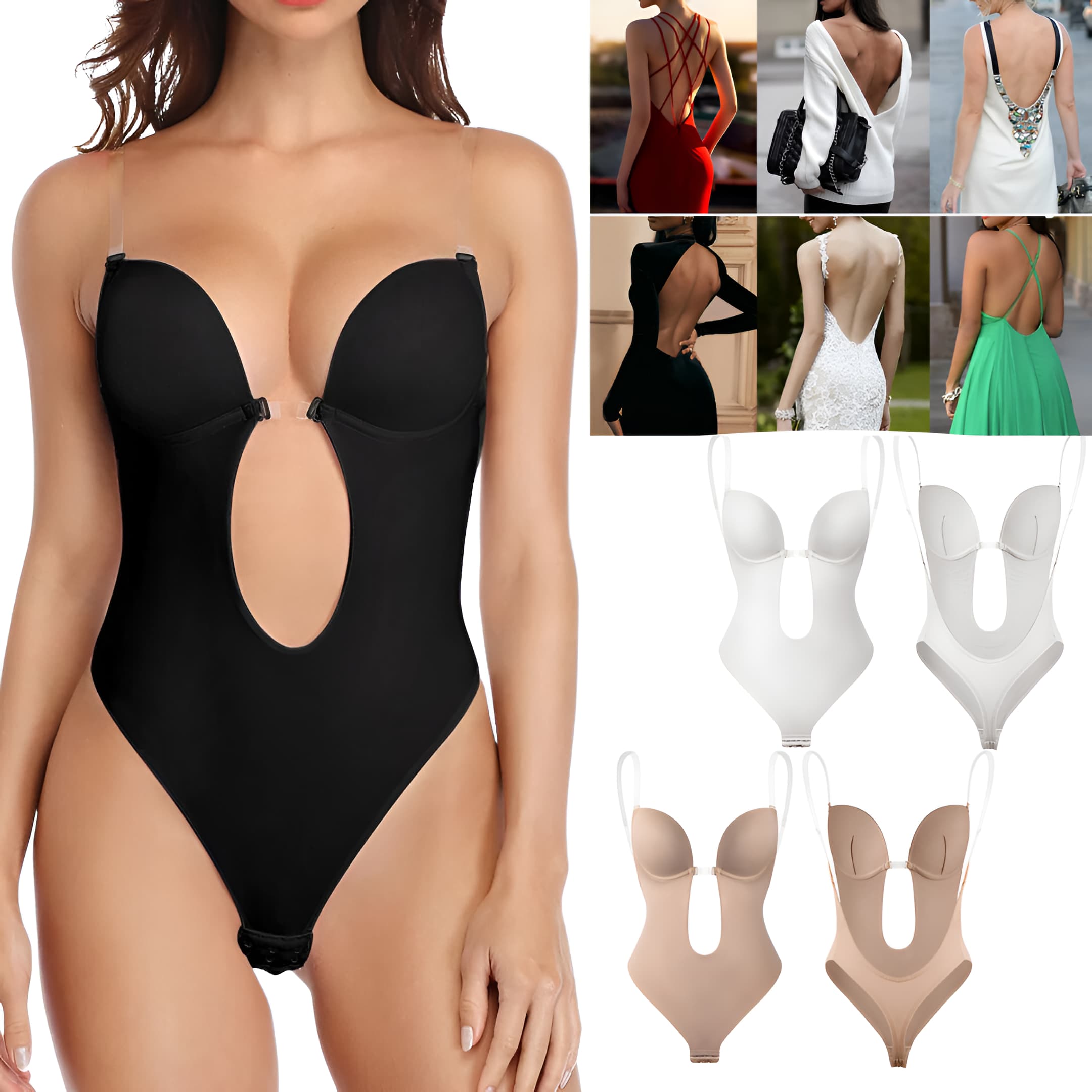 Shapewear BH - Rückenfrei + Nahtlos