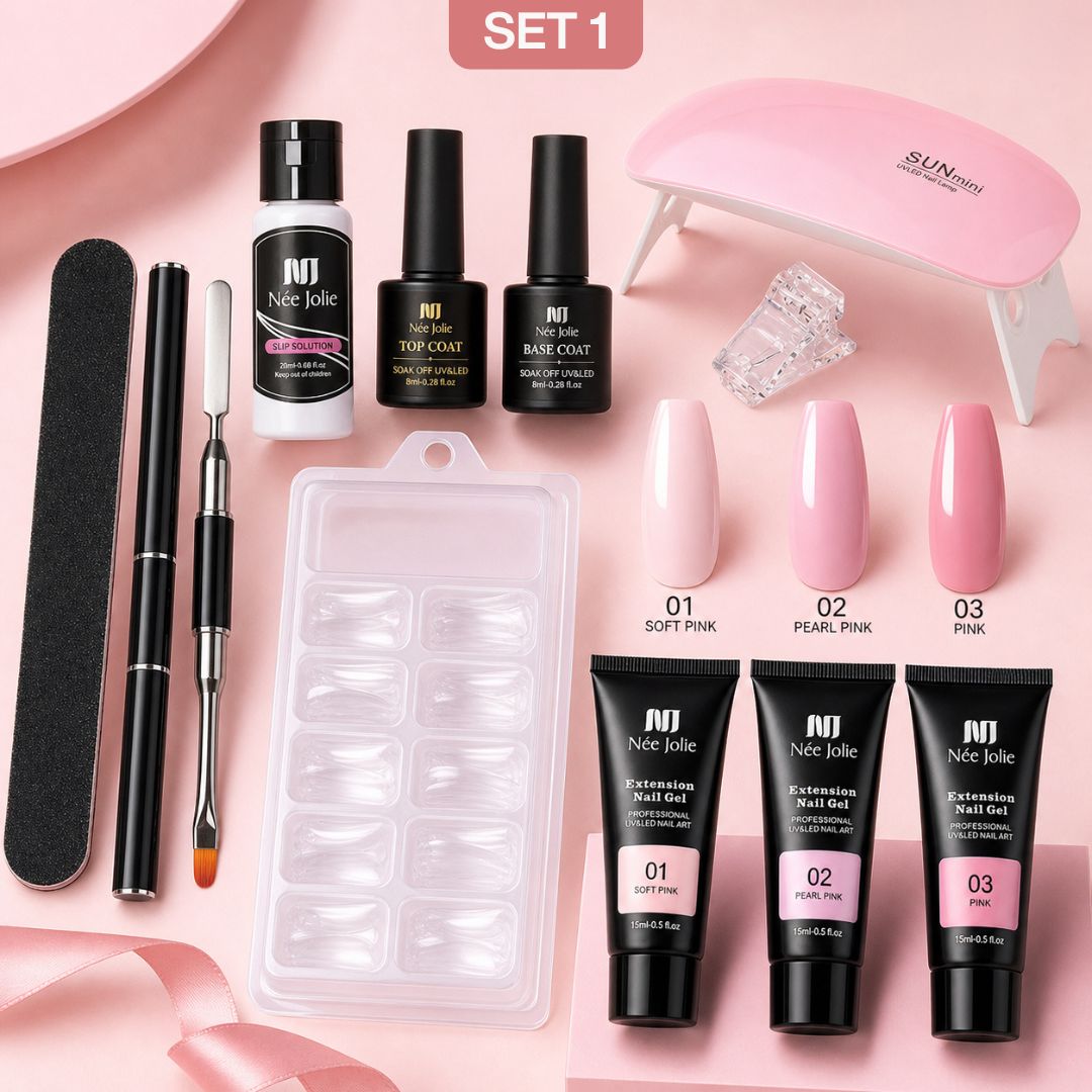 Polygel Nagelset – Flexibel, Langanhaltend & Einfache Anwendung | Dripdeal