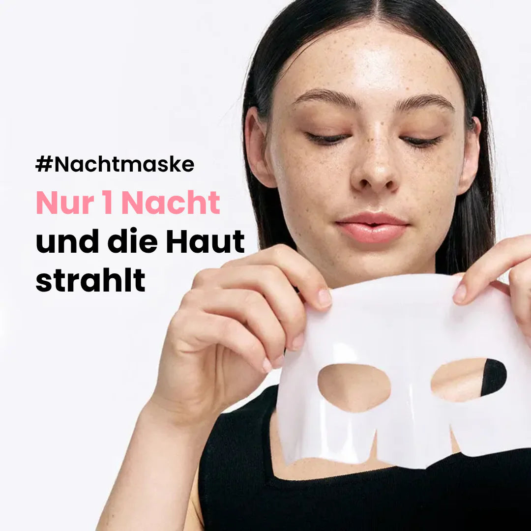 Bio-Kollagen Gesichtsmaske – Intensive Feuchtigkeit & Anti-Aging Pflege
