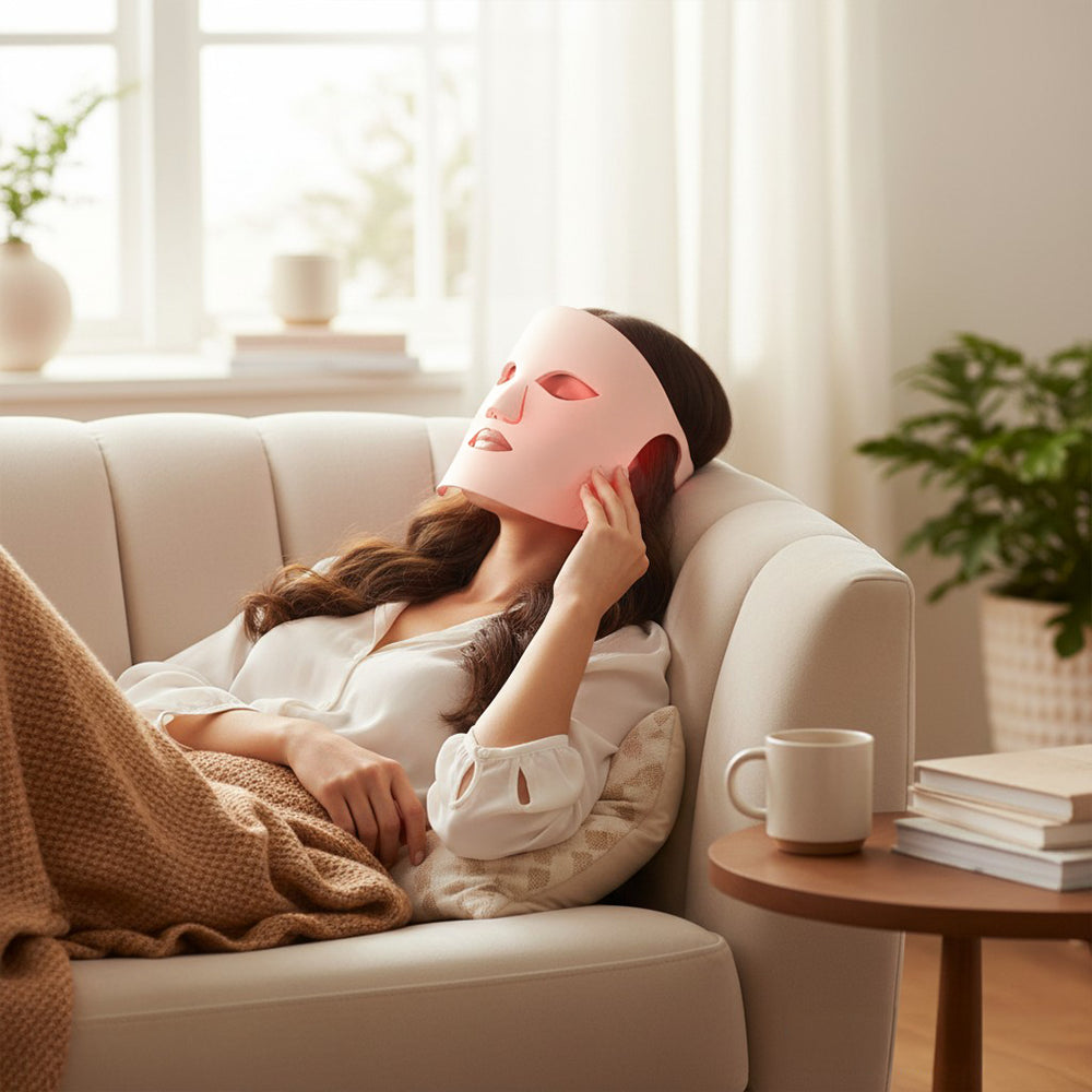 LED Maske Dripdeal – 8-Farben Lichttherapie Gesichtsmaske