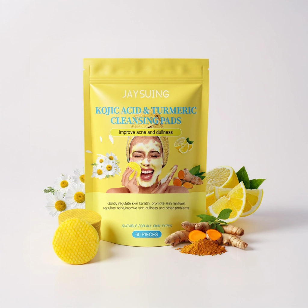 PureGlow Kurkuma Peeling Pads – Für strahlende & reine Haut