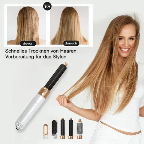 5 in 1 Hairstyler Dripdeal | Locken, Glätten & Trocknen mit Coanda Effekt