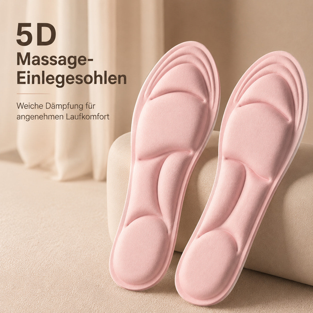 5D Sport Einlegesohlen – DripDeal™ für Komfort & Stoßdämpfung