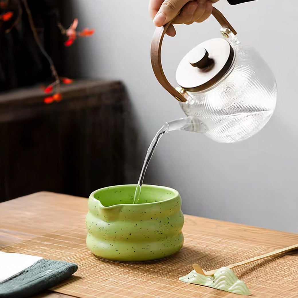 Matcha Set 7-teilig – Traditionelles Teezeremonienset in 4 Farben