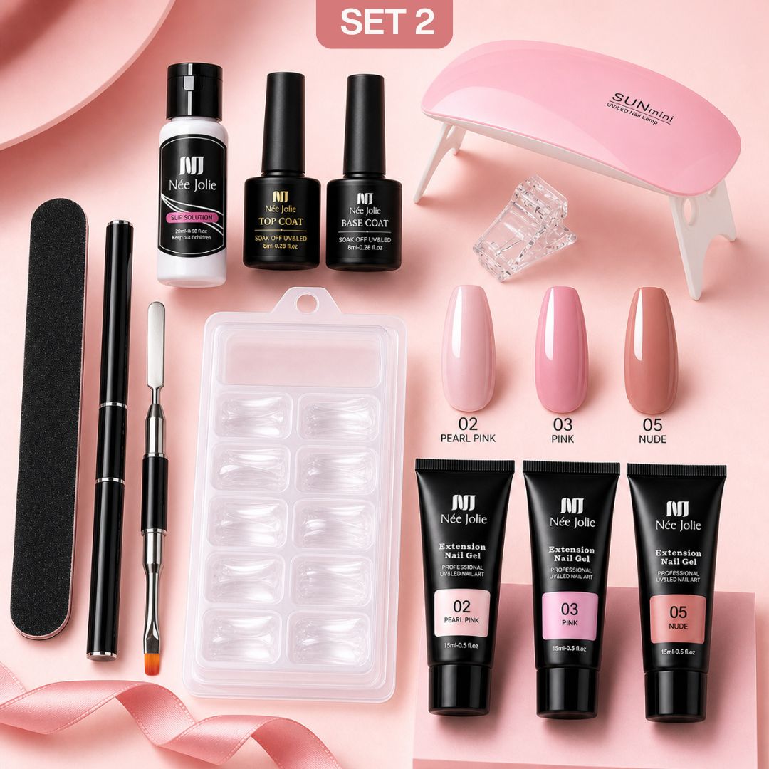 Polygel Nagelset – Flexibel, Langanhaltend & Einfache Anwendung | Dripdeal