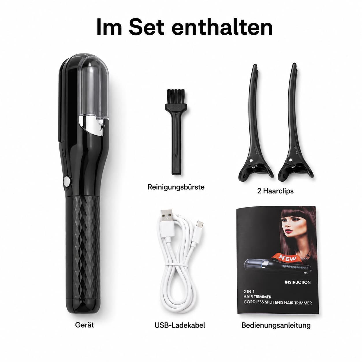 SplissFree Pro – kabelloser Haarspliss-Entferner  Für