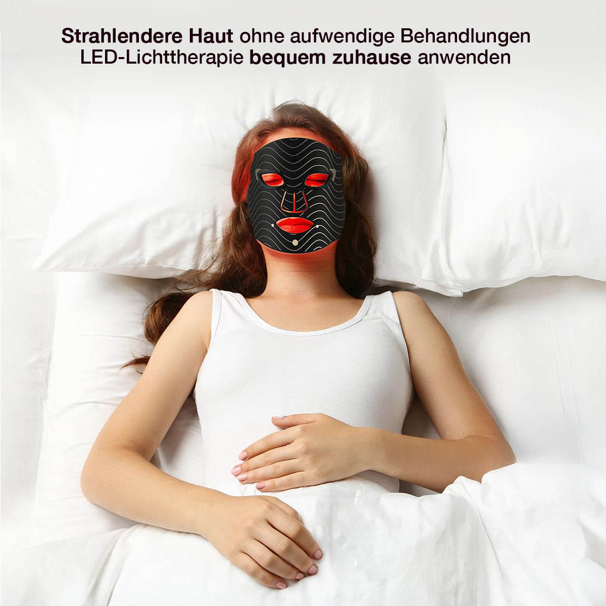 LED Maske Dripdeal – 8-Farben Lichttherapie Gesichtsmaske