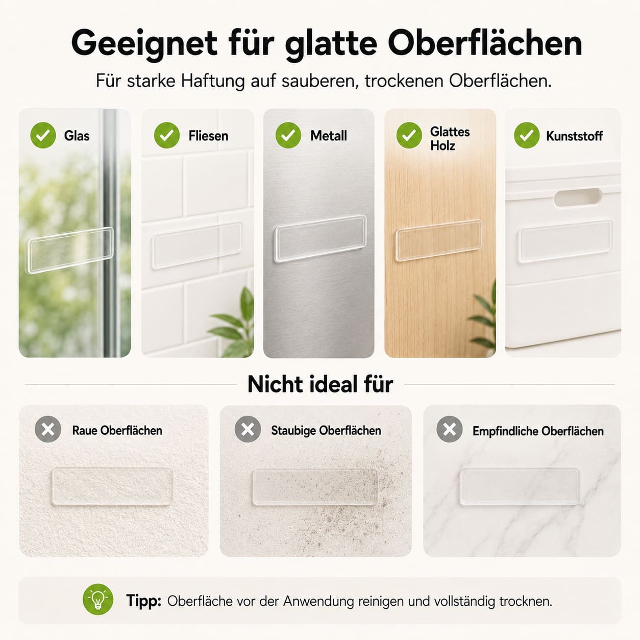 Nano Band Doppelseitiges Klebeband von Dripdeal