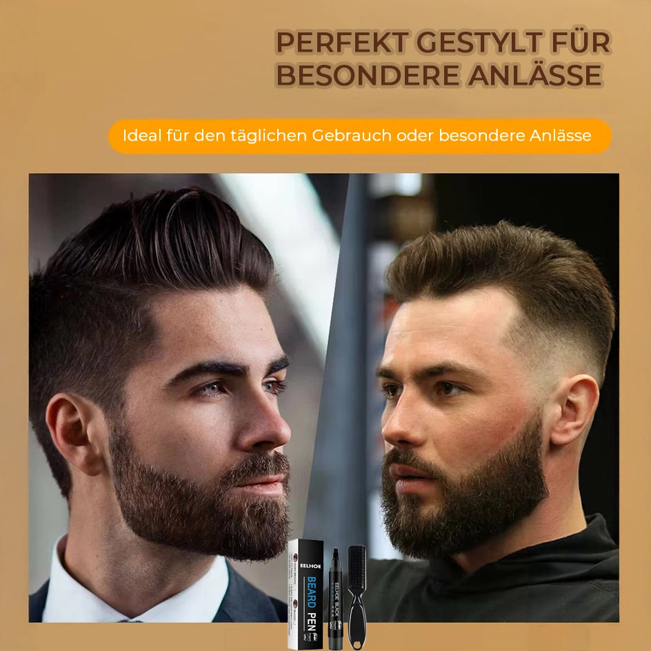 Bartfüllstift & Styling-Set - DripDeal™ | Bartverstärker & Styling-Tool