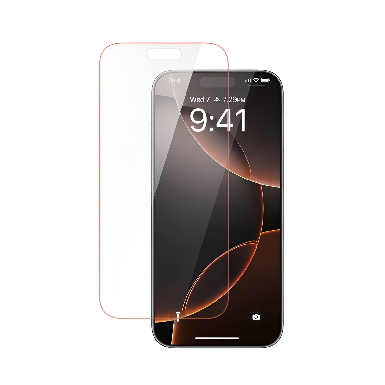 NightShield Pro – Rotlicht-Filter Panzerglas (Blaulicht-Reduktion) für iPhone 15/16/17