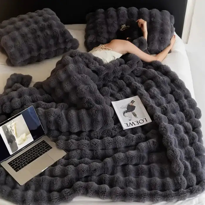 Kuscheldecke CloudSoft – flauschig & warm | Winterdecke