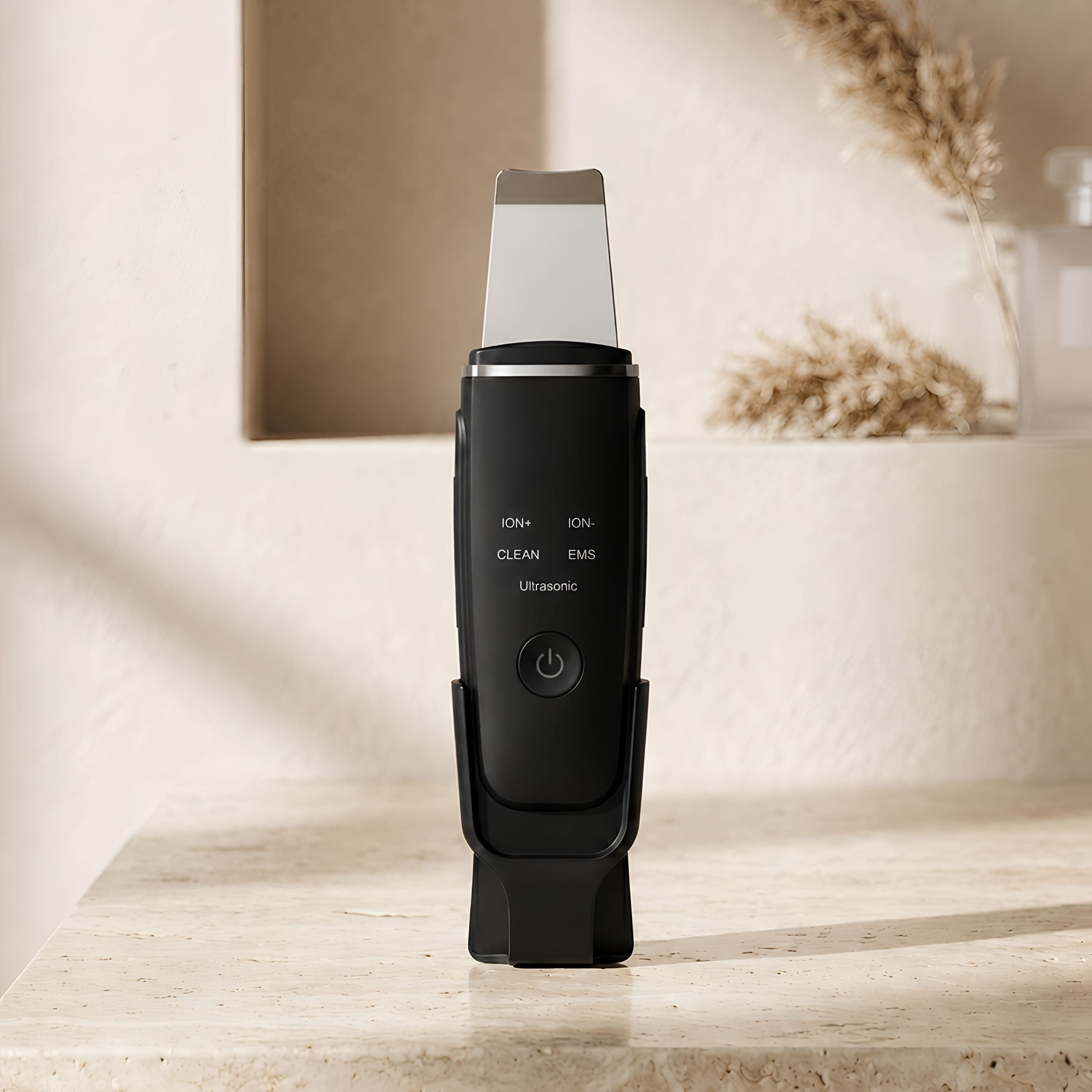 GLOWA Pure – 4-in-1 Ultraschall Gesichtsreiniger mit EMS Lifting & LED-Lichttherapie