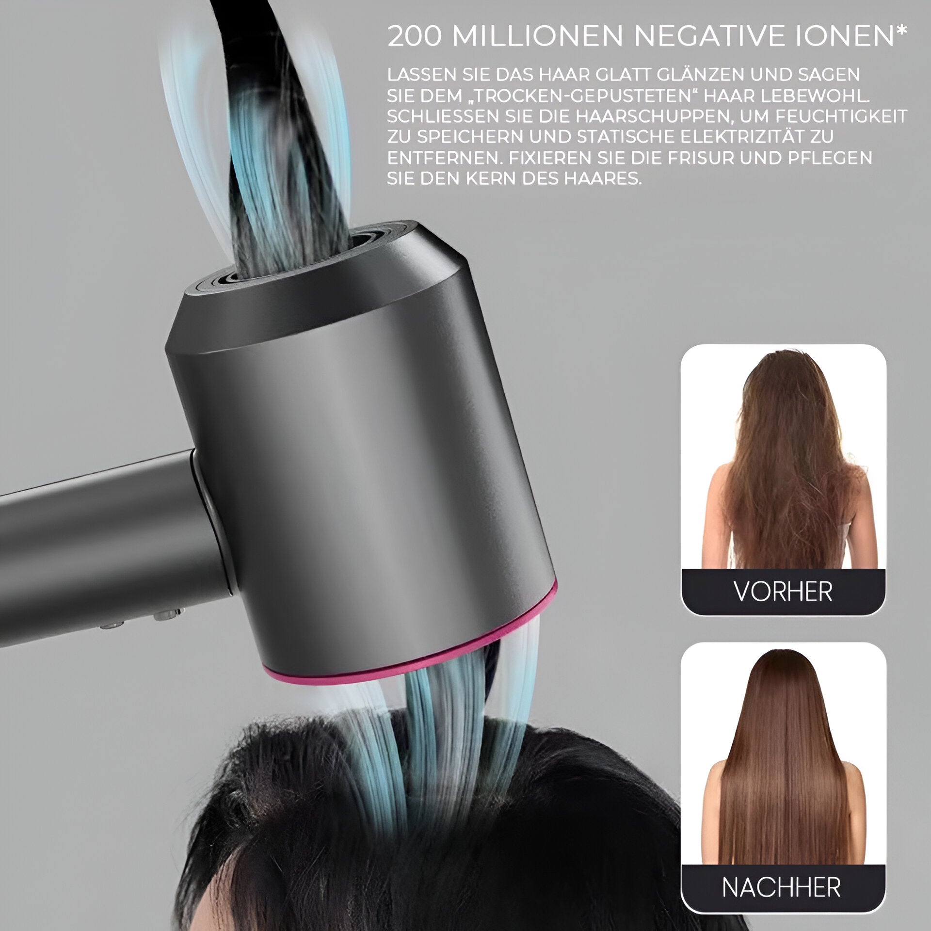 AirSonic Pro Dripdeal | 5-in-1 Haartrockner und Styling-Gerät mit Ionen-Technologie