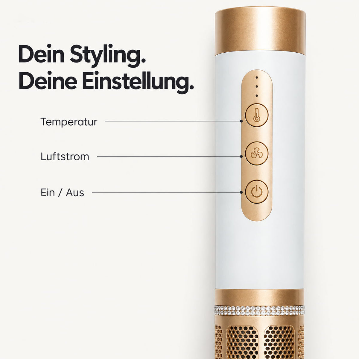 7 in 1 Multifunktionaler Hairstyler Dripdeal | Glätten, Locken & Volumen