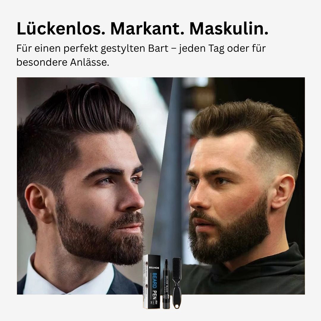 Bartfüllstift & Styling-Set - DripDeal™ | Bartverstärker & Styling-Tool