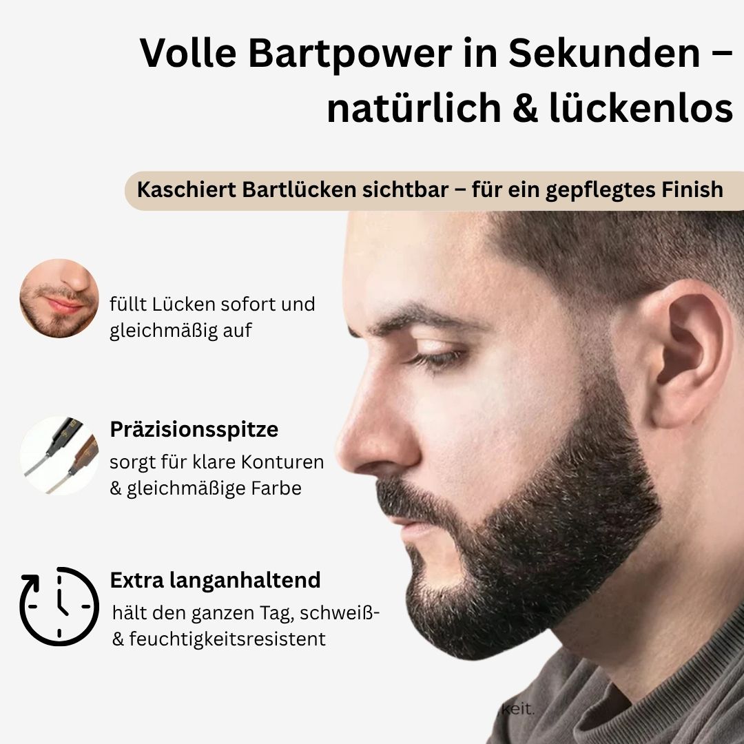 Bartfüllstift & Styling-Set - DripDeal™ | Bartverstärker & Styling-Tool