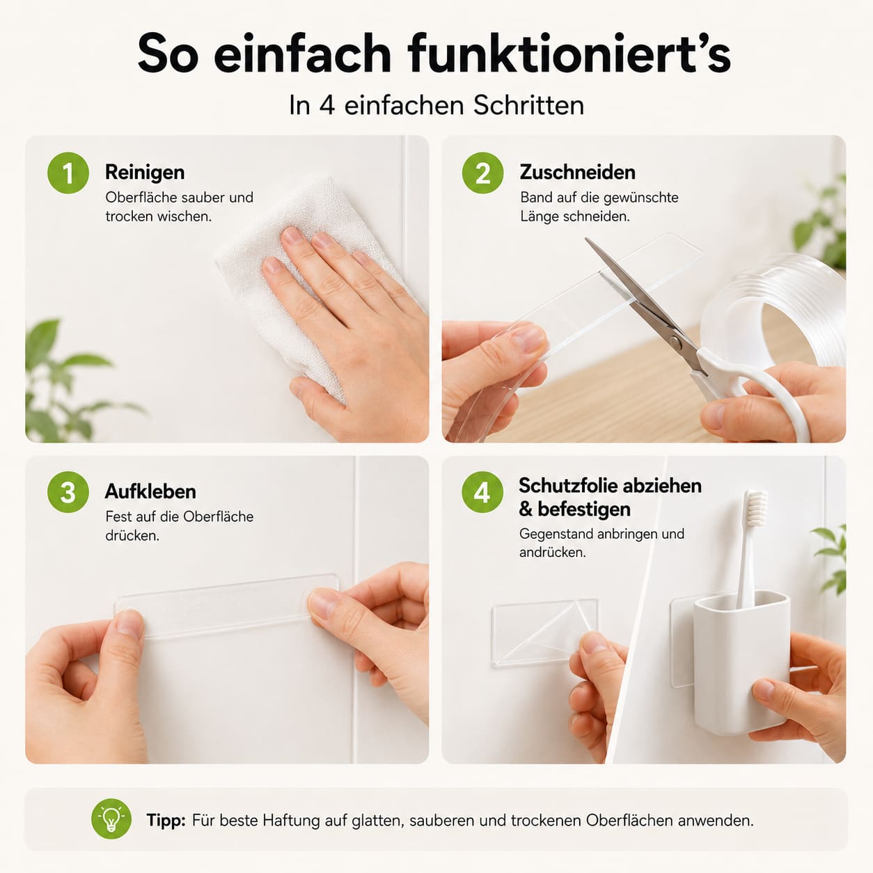 Nano Band Doppelseitiges Klebeband von Dripdeal