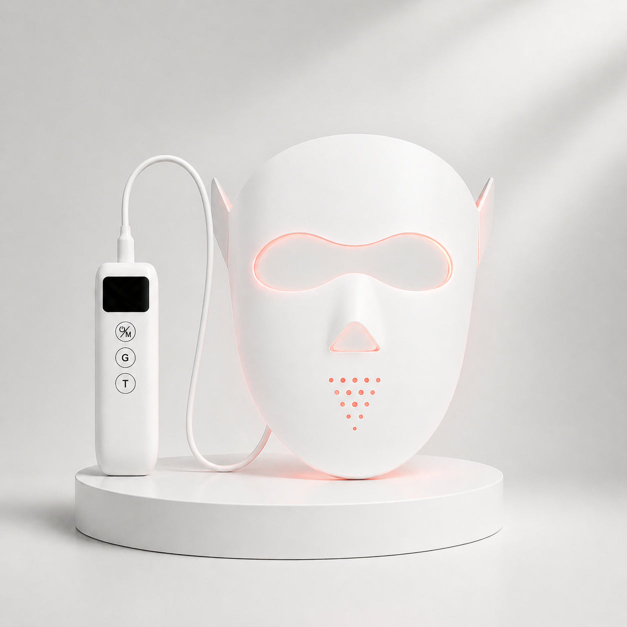 Purevia Glow 3D Elite LED Maske – Lichttherapie Gesichtsmaske für Akne & Anti-Aging