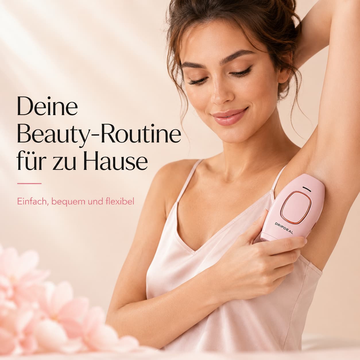 IPL Haarentfernungsgerät Dripdeal | Schmerzfrei, Langanhaltend & Hautschonend