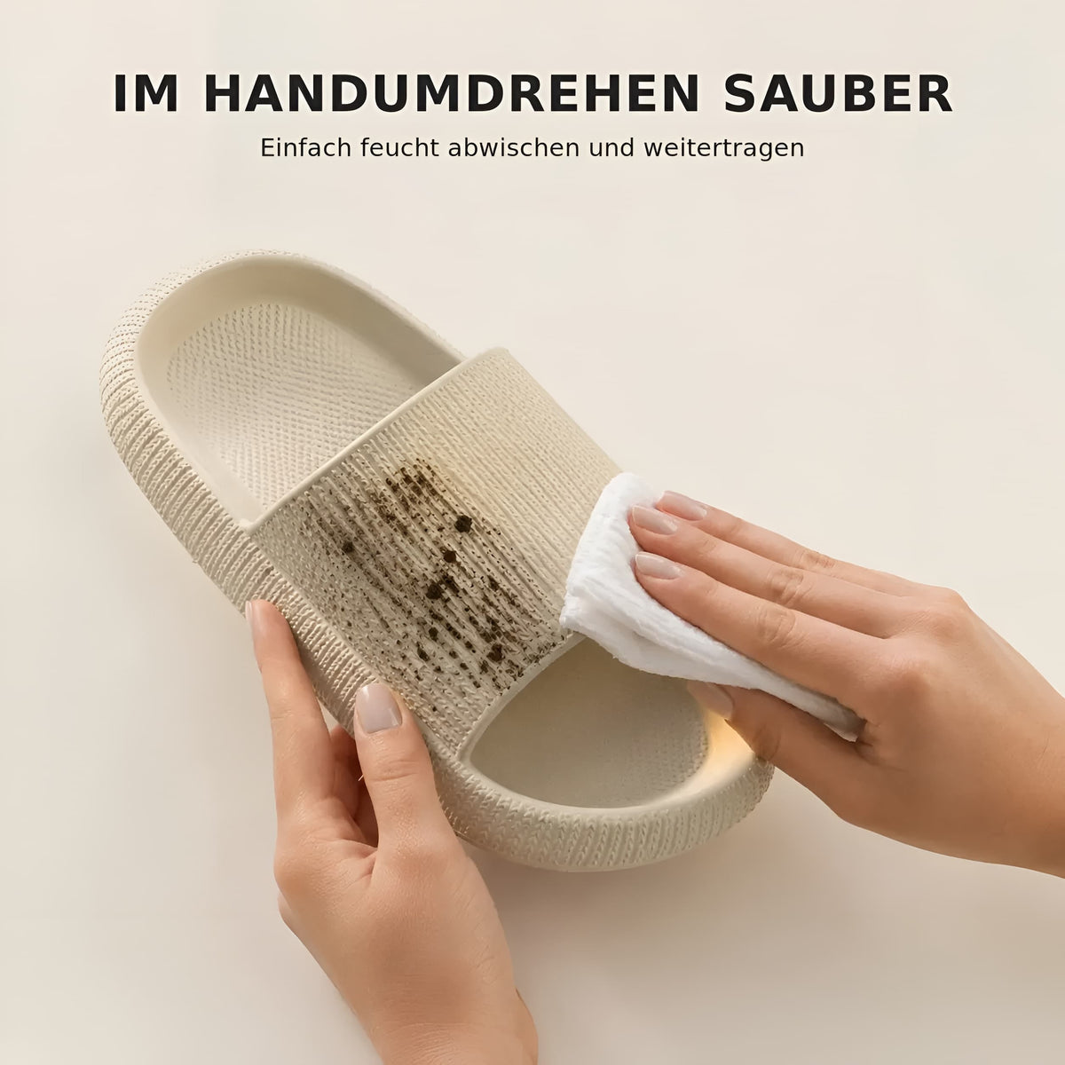 Ultraweiche Komfort-Sandalen mit Ripp-Design – für Alltag & Urlaub