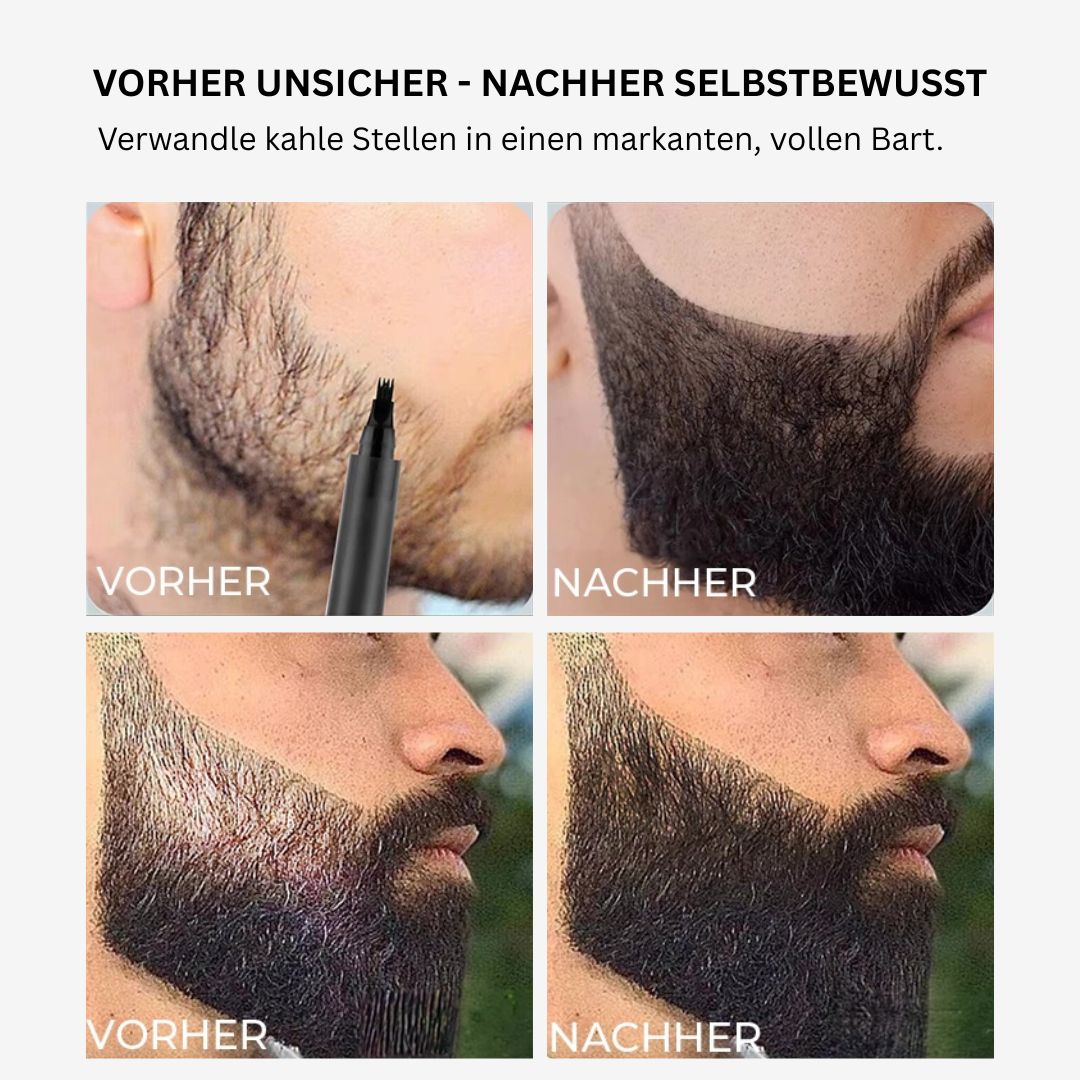 Bartfüllstift & Styling-Set - DripDeal™ | Bartverstärker & Styling-Tool
