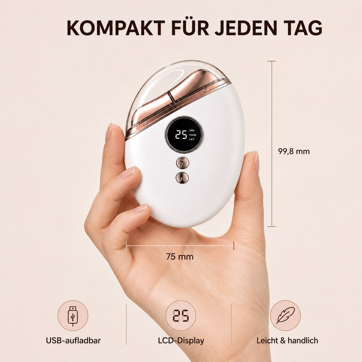 Purevia Lift Pro – EMS Gua Sha Gesichtsmassagegerät