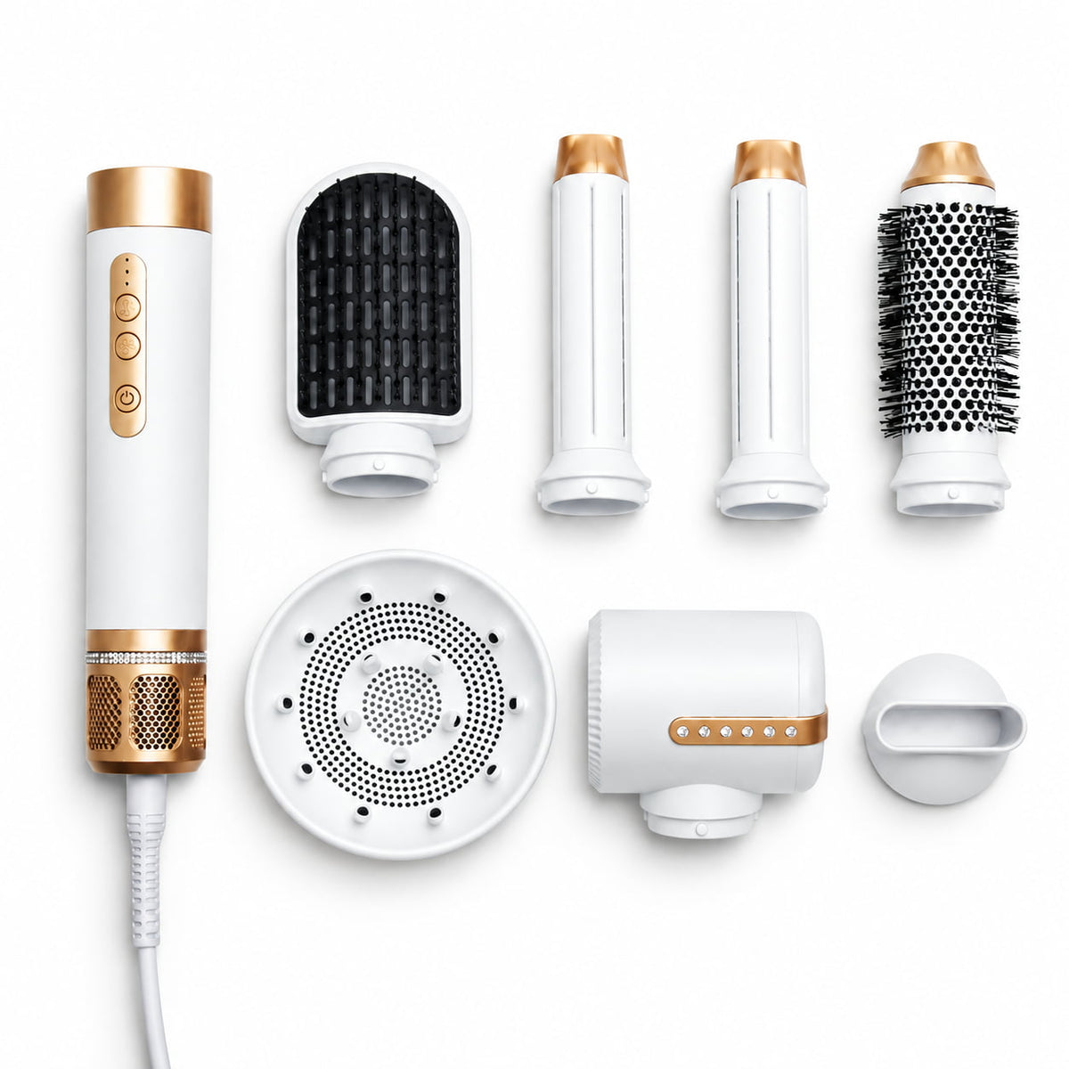 7 in 1 Multifunktionaler Hairstyler Dripdeal | Glätten, Locken & Volumen