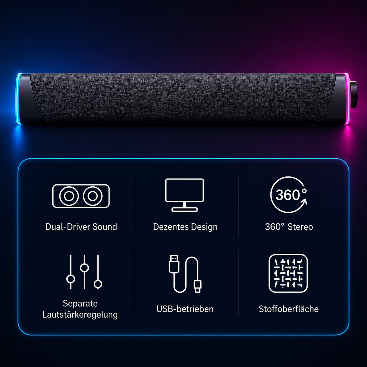 LED Soundbar von Dripdeal
