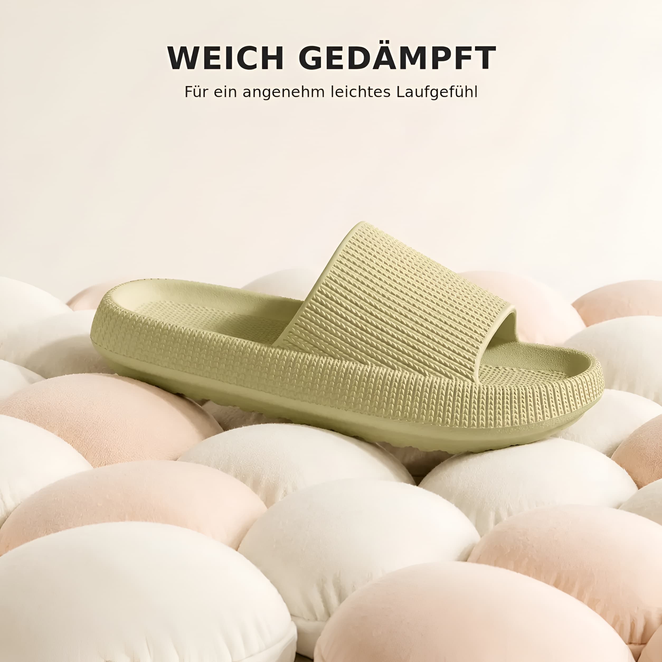 Ultraweiche Komfort-Sandalen mit Ripp-Design – für Alltag & Urlaub