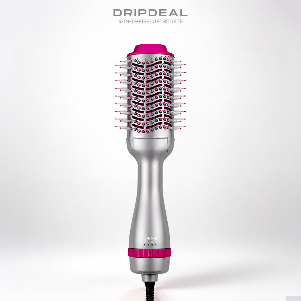 4-in-1 Heißluftbürste Dripdeal | Glänzendes Haar & Volumen in Minuten