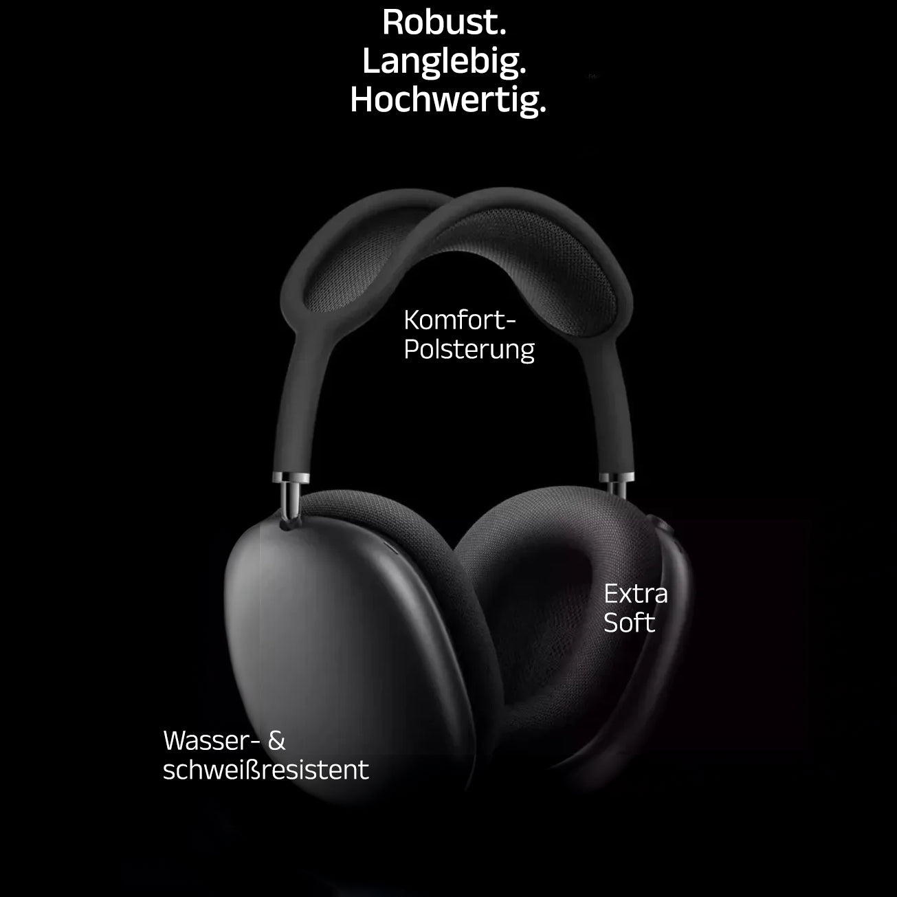 StreamMuse PRO Max – High-End Over-Ear Kopfhörer mit Premium Sound