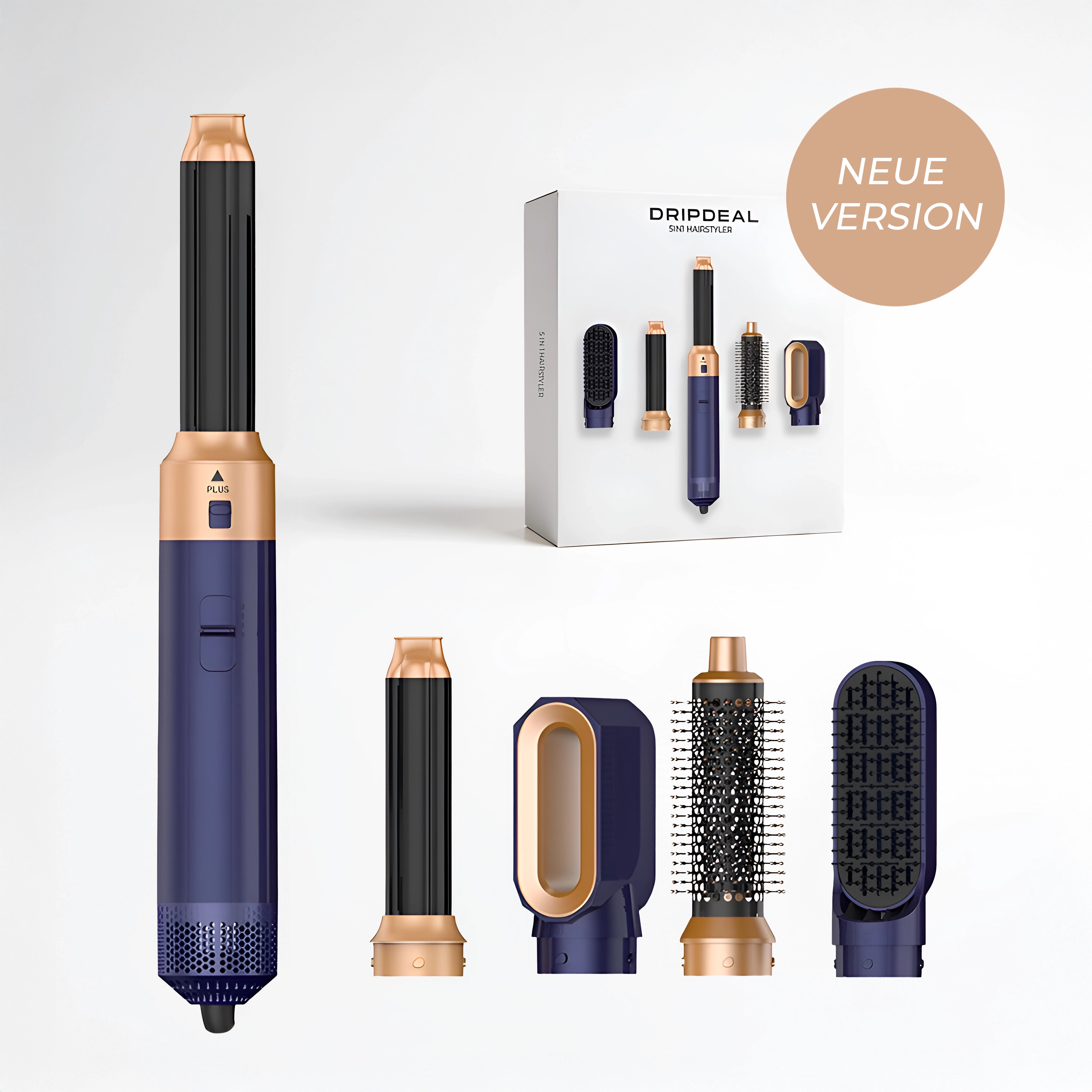 5 in 1 Hairstyler  Locken, Glätten & Trocknen mit Coanda Effekt