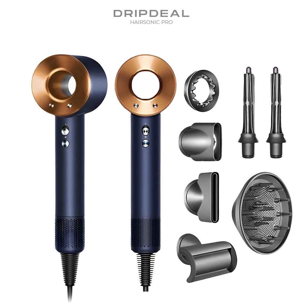 HairSonic Pro Dripdeal | 5-in-1 Haartrockner und Styling-Gerät mit Ionen-Technologie