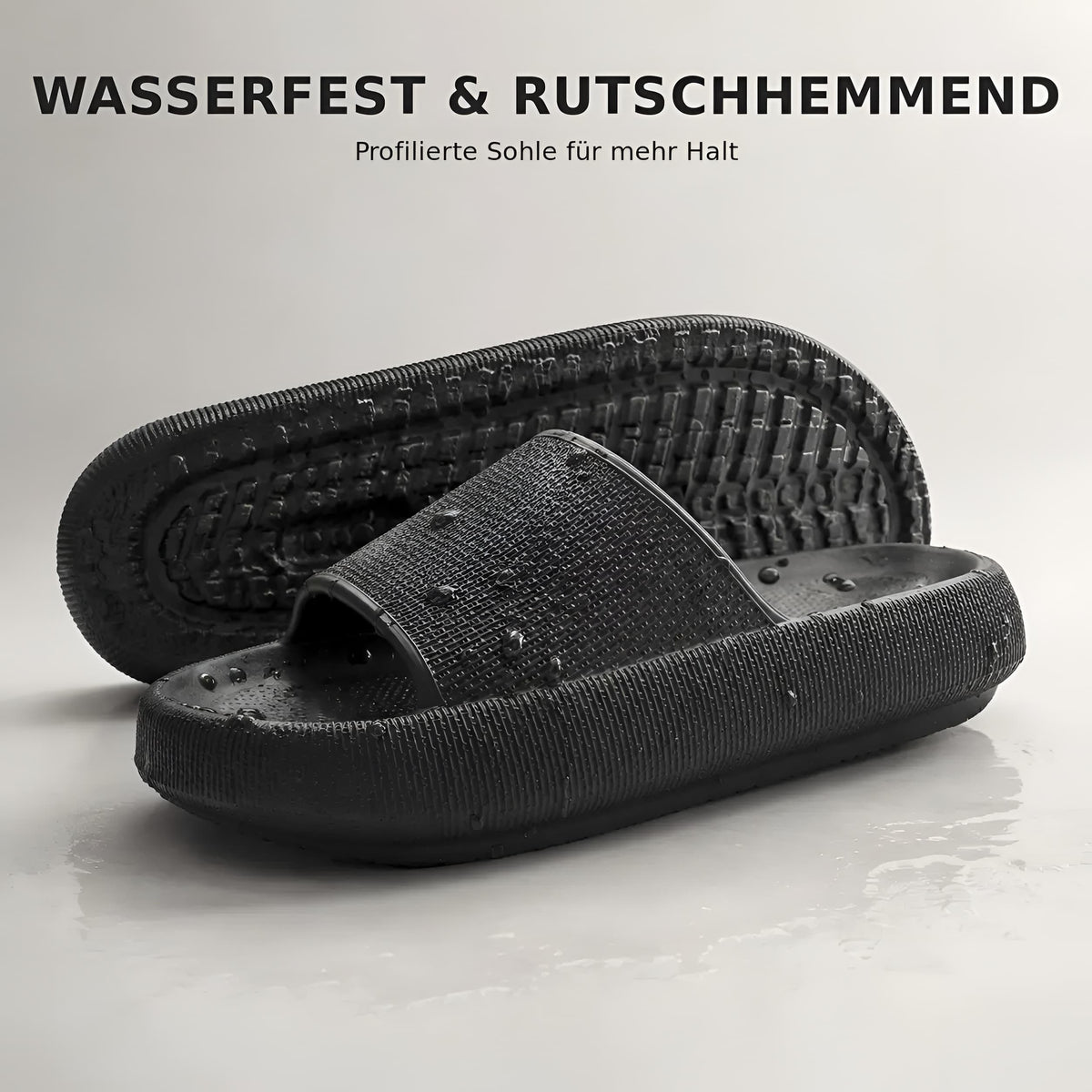 Ultraweiche Komfort-Sandalen mit Ripp-Design – für Alltag & Urlaub