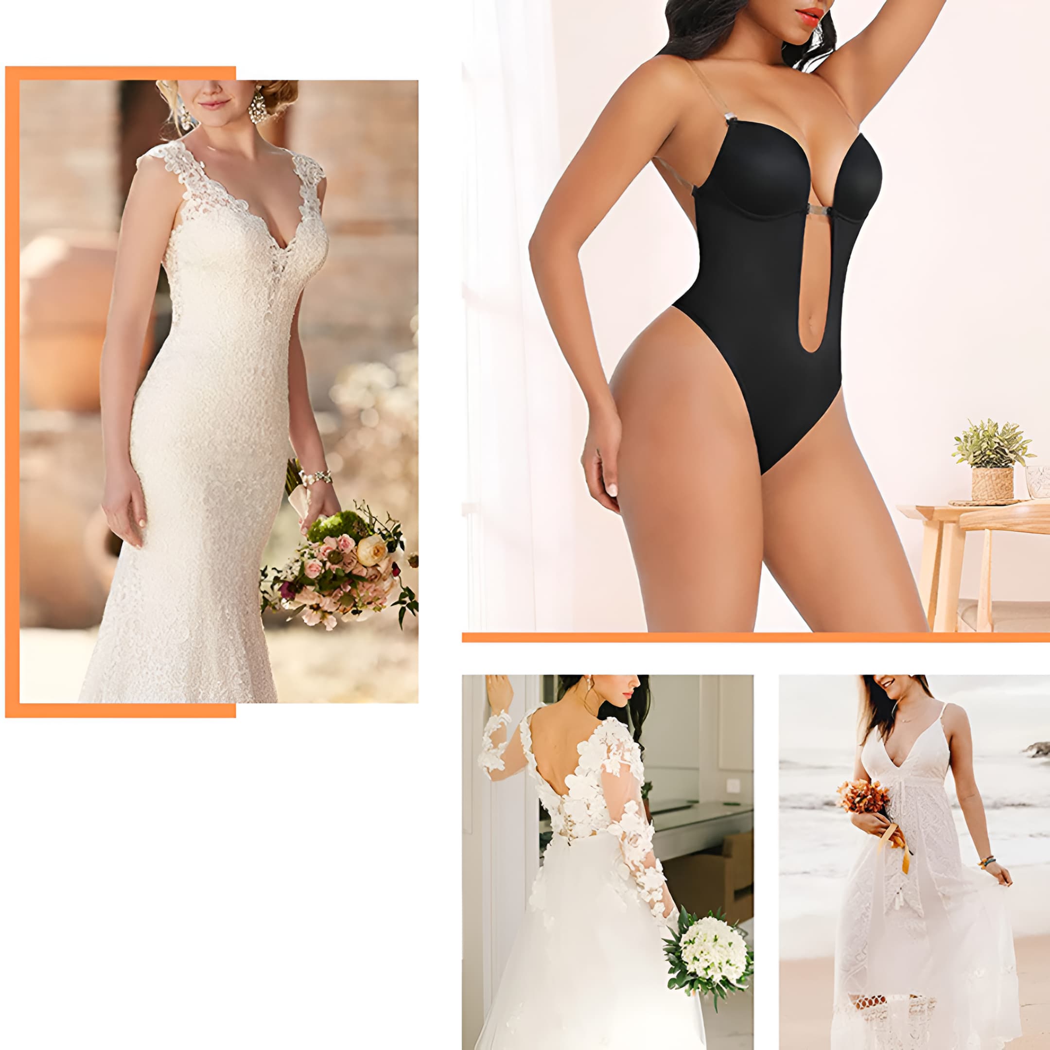 Shapewear BH - Rückenfrei + Nahtlos