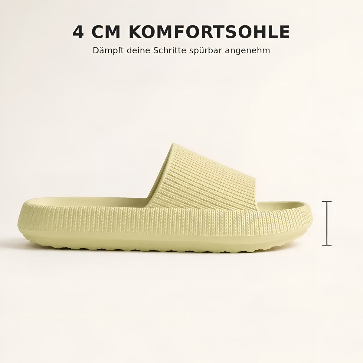 Ultraweiche Komfort-Sandalen mit Ripp-Design – für Alltag & Urlaub