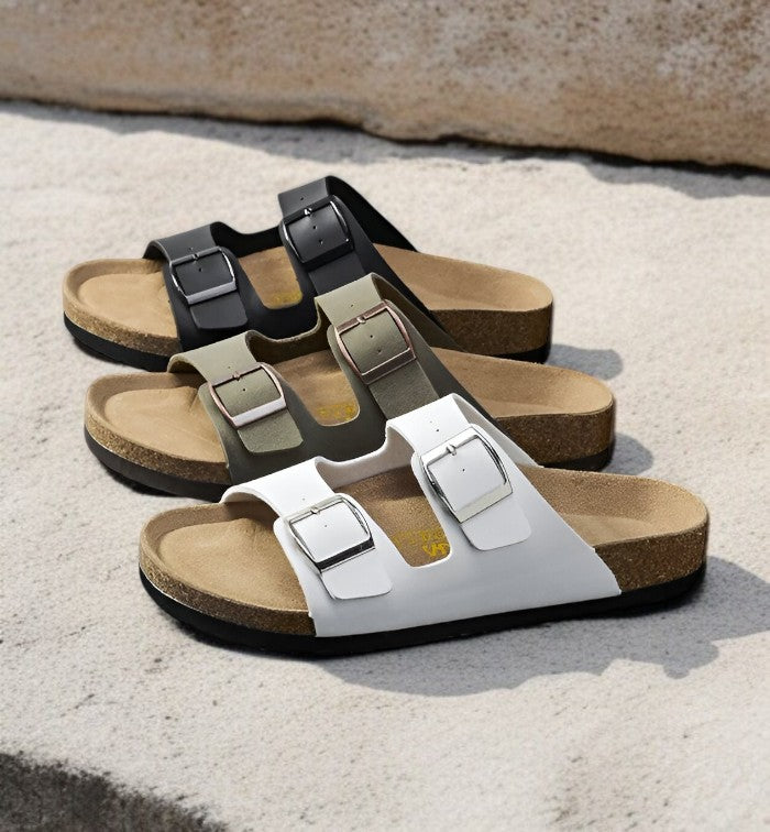 Herren & Damen Sandalen mit verstellbaren Riemen – Bequeme Sommerschuhe
