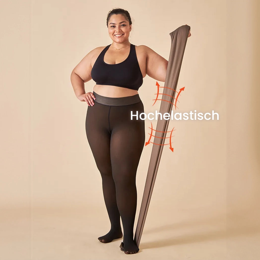 Thermo Fleece-Strumpfhose für kalte Tage | Warm und bequem