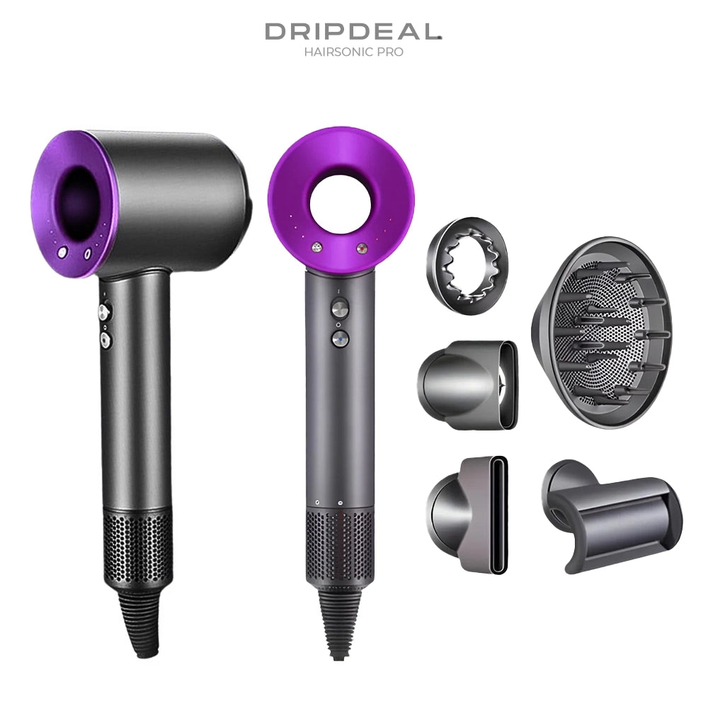 HairSonic Pro Dripdeal | 5-in-1 Haartrockner und Styling-Gerät mit Ionen-Technologie